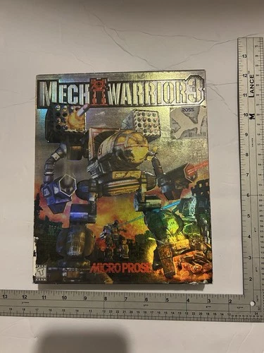 Mech Warrior 3, Big Box PC, 1993, US Retail New & Sealed (Damage Box)