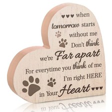Pet Memorial Gifts Bereavement Remembrance for Loss of Dog Cat Sympathy Heart