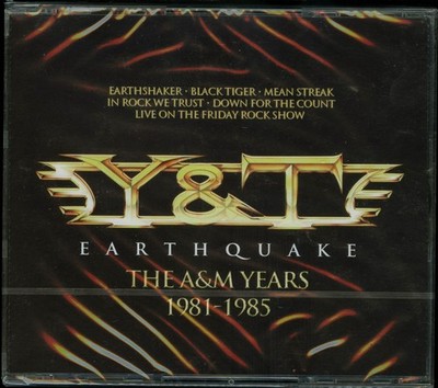 Y&T Earthquake the A&M Years 1981-1985 4 CD new Yesterday and Today