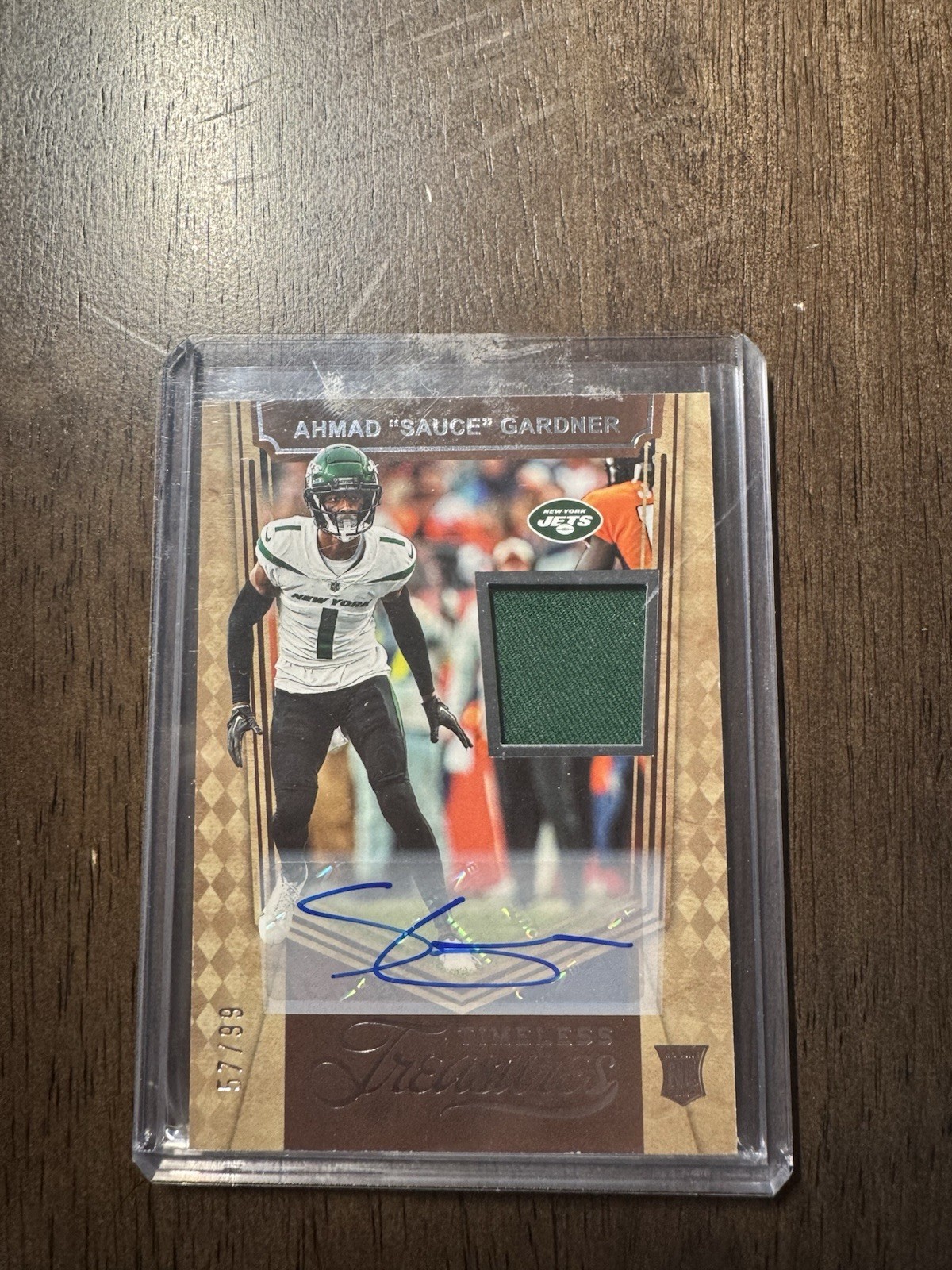 Sauce Gardner Panini Chronicles Timeless Treasures Jersey #TTAHG Autograph