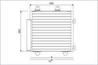 Kondensator Klimaanlage Valeo 822577 Aluminium FüR Toyota Aygo KGB40 Vvti PAB40