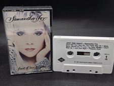 Samantha Fox Just One Night Cassette Tape 1991 Zomba