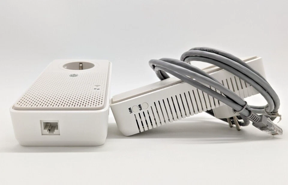 Powerline Starter 2Set KIT PLC 1.000 MBit/s LAN ✅ 1.200 MBit/s D-LAN WIFI WLAN✅ - Bild 3 von 4