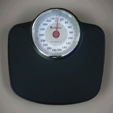 Adamson A27 Analog Bathroom Scale - High Precision Mechanical Weight - 350 lb...