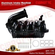 Aluminum Intake Manifold With Gasket For Dodge 09-10 Dakota 09-11 Nitro 3.7l