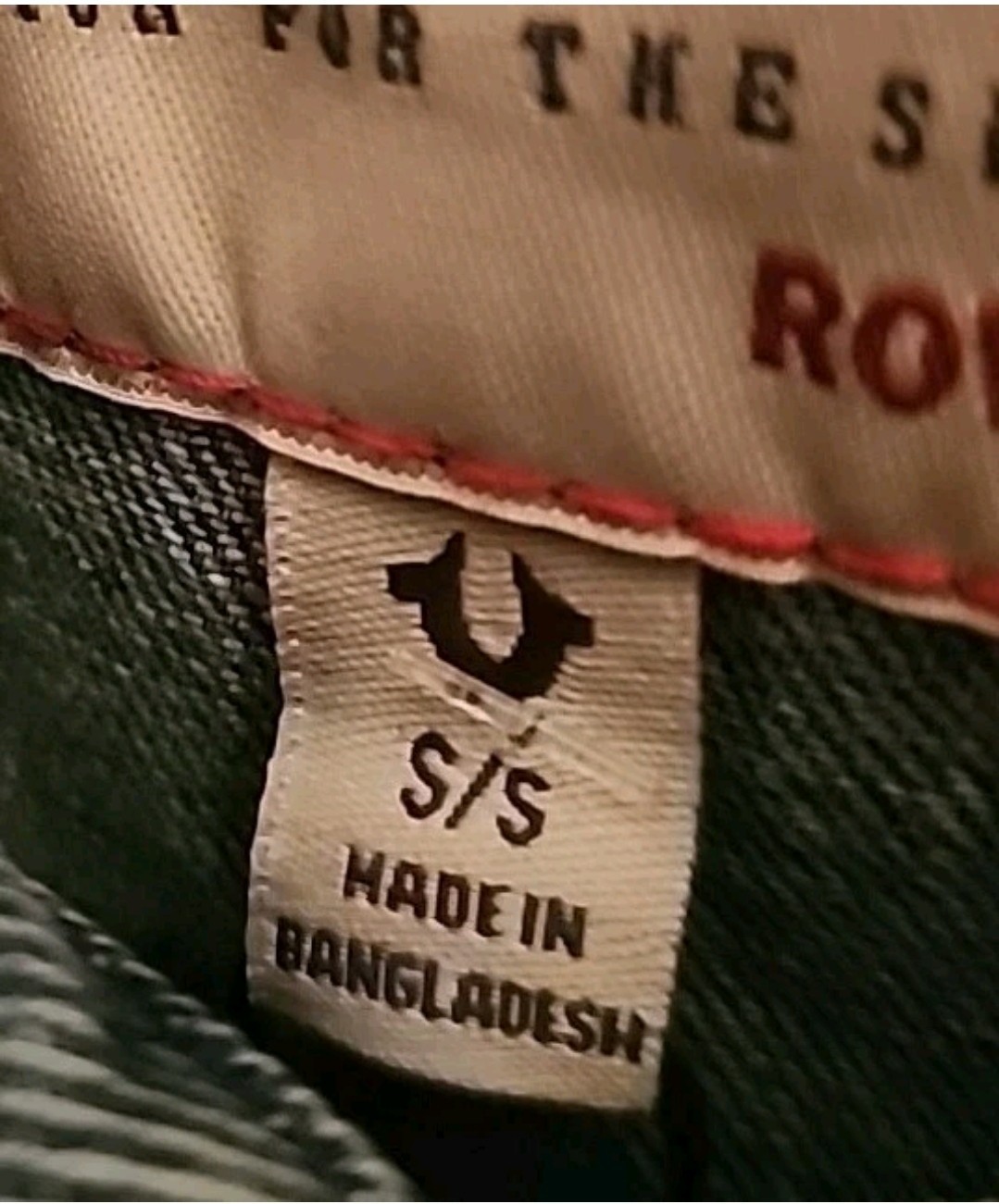 True Religion Jesse SN Trucker Jeans Jacket Mens Denim Cozy Firewise Wash Sze  S thumbnail 8