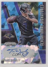 2019 Panini Prizm Sensational Signatures Blue Ice 33/99 Trace McSorley Auto 6fs
