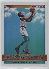 2019-20 Panini NBA Hoops Zero Gravity Holo Jaylen Brown #13 9bg