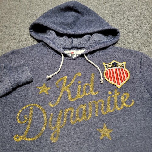 Roots Of Fight Hoodie Mens Medium Mike Tyson Bloodlines Kid Dynamite Distressed 