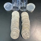 2  Rolls of 20 $20 Face Value 90% Silver Walking Liberty Half Dollars