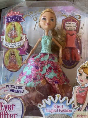 NEW Ever After High Doll 2-in-1 Magical Fashion Ashlynn Ella Power Princess