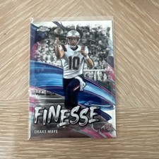 2024 Topps Chrome Finesse Rookie Insert Drake Maye #F-2 Patriots