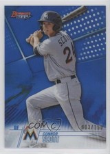 2018 Bowman's Best Top Prospects Blue Refractor 3/150 Connor Scott #TP-12 r0j