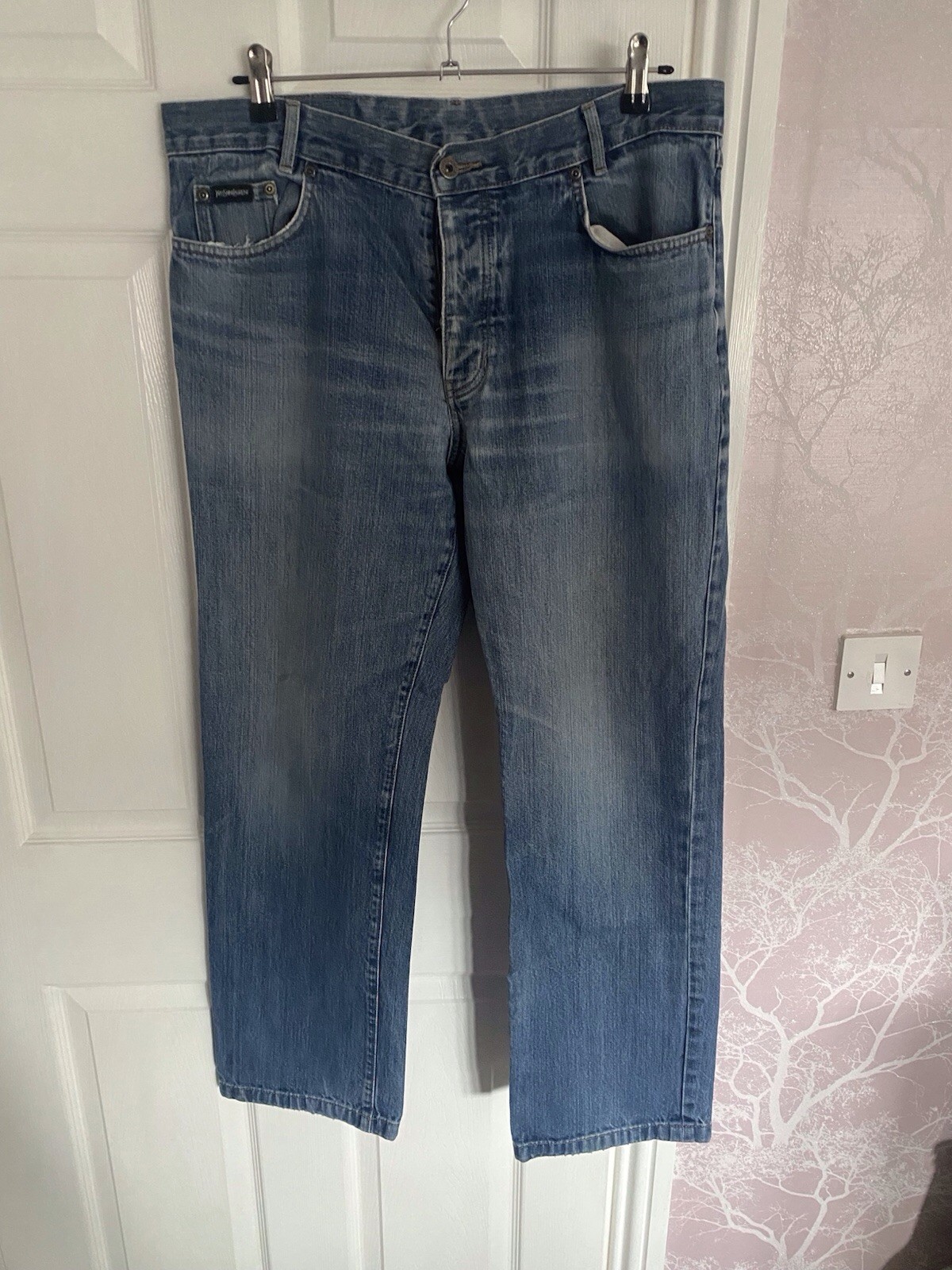 Jeans uomo Yves Saint Laurent vita 36 gamba 32