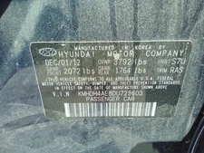 Steering Gear/Rack Power Rack & Pinion Sedan Fits 11-13 ELANTRA 29910531