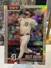 2026 Topps Series 1-celebration RILEY GREENE #209 Opening DayHolo Foil SP TIGERS