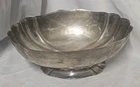 VTG 40s REED & BARTON Sterling Silver Scalloped Footed Bowl X701 8TN 11ozt RARE