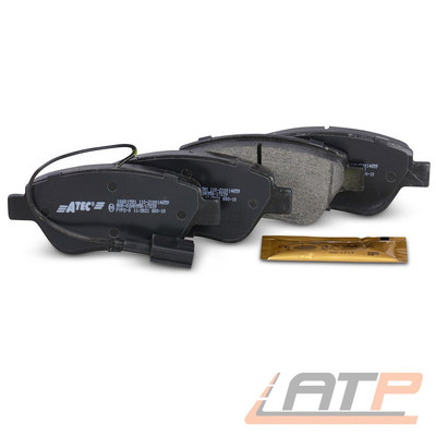 SATZ BREMSBELÄGE+WARNKONTAKT VORNE FÜR FIAT BRAVO 2 1.4 + LPG STILO 1.2 1.4 1.6