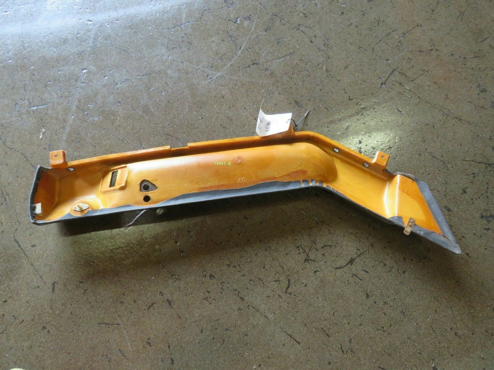 Ferrari 348, RH, Right Upper Middle Trim Panel, Black, Used, P/N 62154400