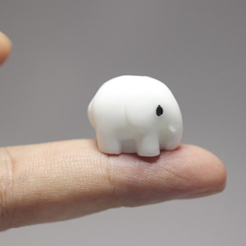 5 Pairs Aquarium Elephant Statue Resin Ornament Mini Figurine Gift Model - Picture 3 of 11