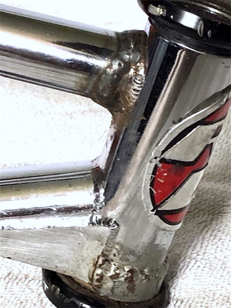 Old School Chrome BMX Bike Frame Boss eBay