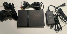 Sony PlayStation 2 PS2 Slim Console System Bundle Tested