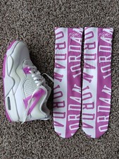 Jordan 4 Hyperviolet 4s Socks