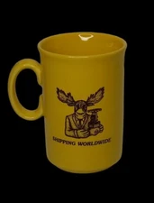  Menon Pipe Supply South El Monte CA Coffee Mug Cup Advertising Moose England