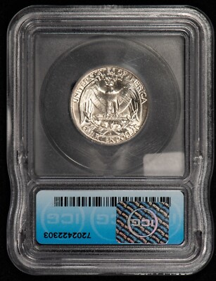 1964-D 25c Silver Washington Quarter - Frosty - ICG MS 67 - SKU