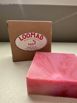 Candy Cane Handmade Cold Processed Soap Made in the USA