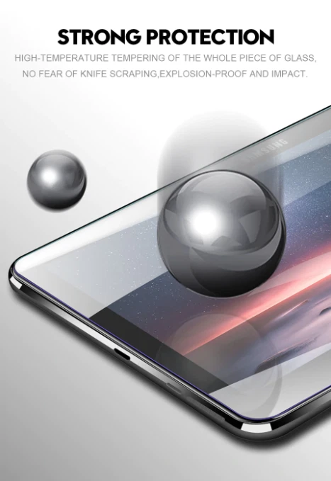 For Samsung Galaxy S8 S9 Plus S7 Edge Full Cover Tempered Glass Screen Protector — 第 4/4 张图片