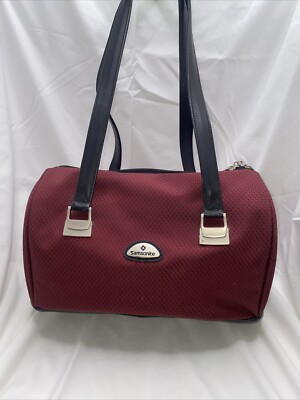 Samsonite Cachet Series - Burgundy  Carry On Bag Luggage - See Photos-Sold As Is