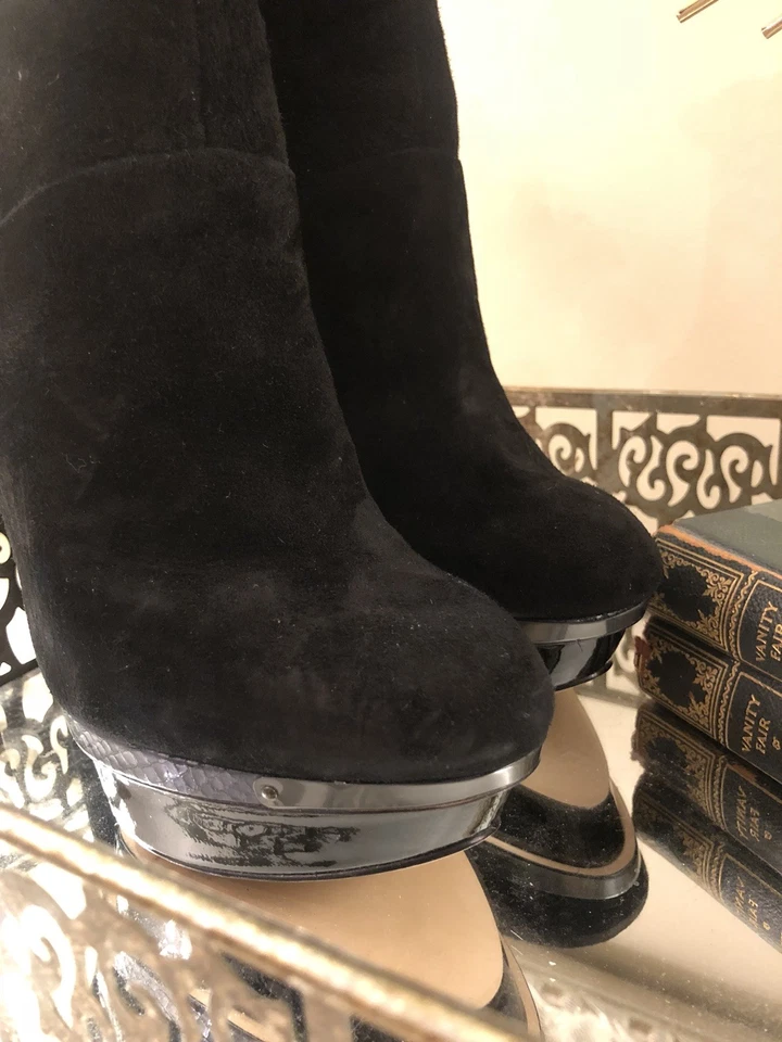 Botines de plataforma Brian Atwood Fuveau nuevos en caja talla 8 (funciona pequeño, se ajusta como EE. UU. 7,5). Foto 4 de 4