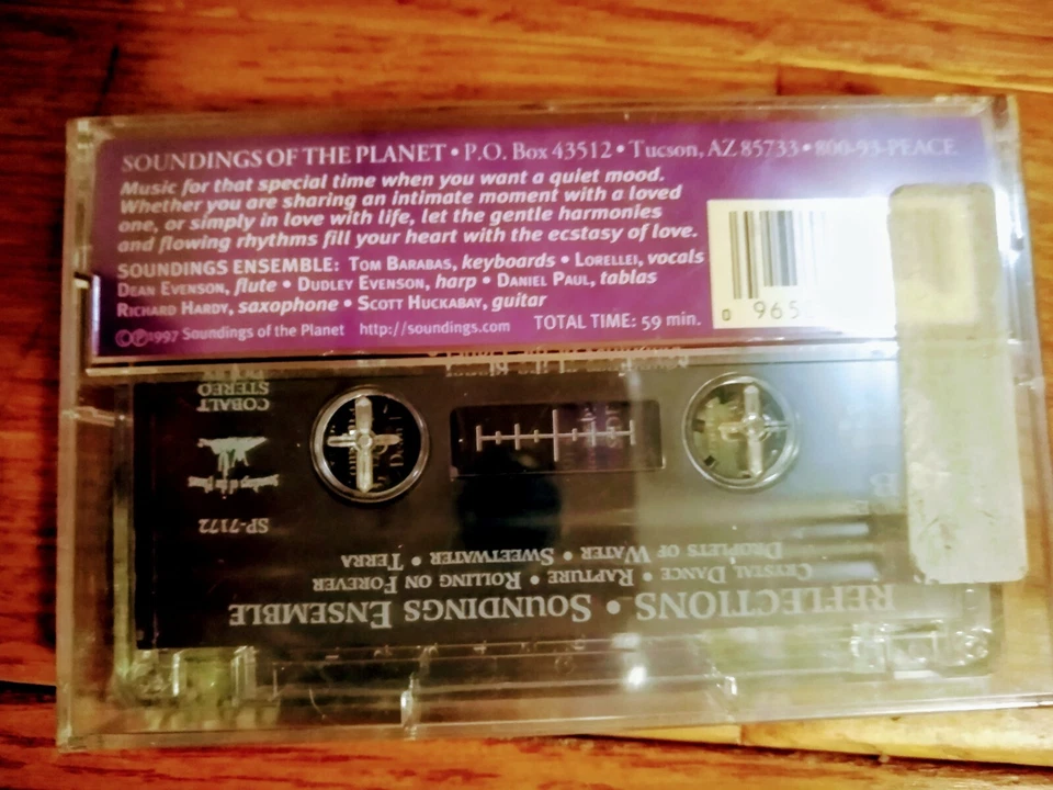 REFLECTIONS Gentle Music for Loving & Relaxation Soundings Ensemble NEW CASSETTE - Image 2 of 3