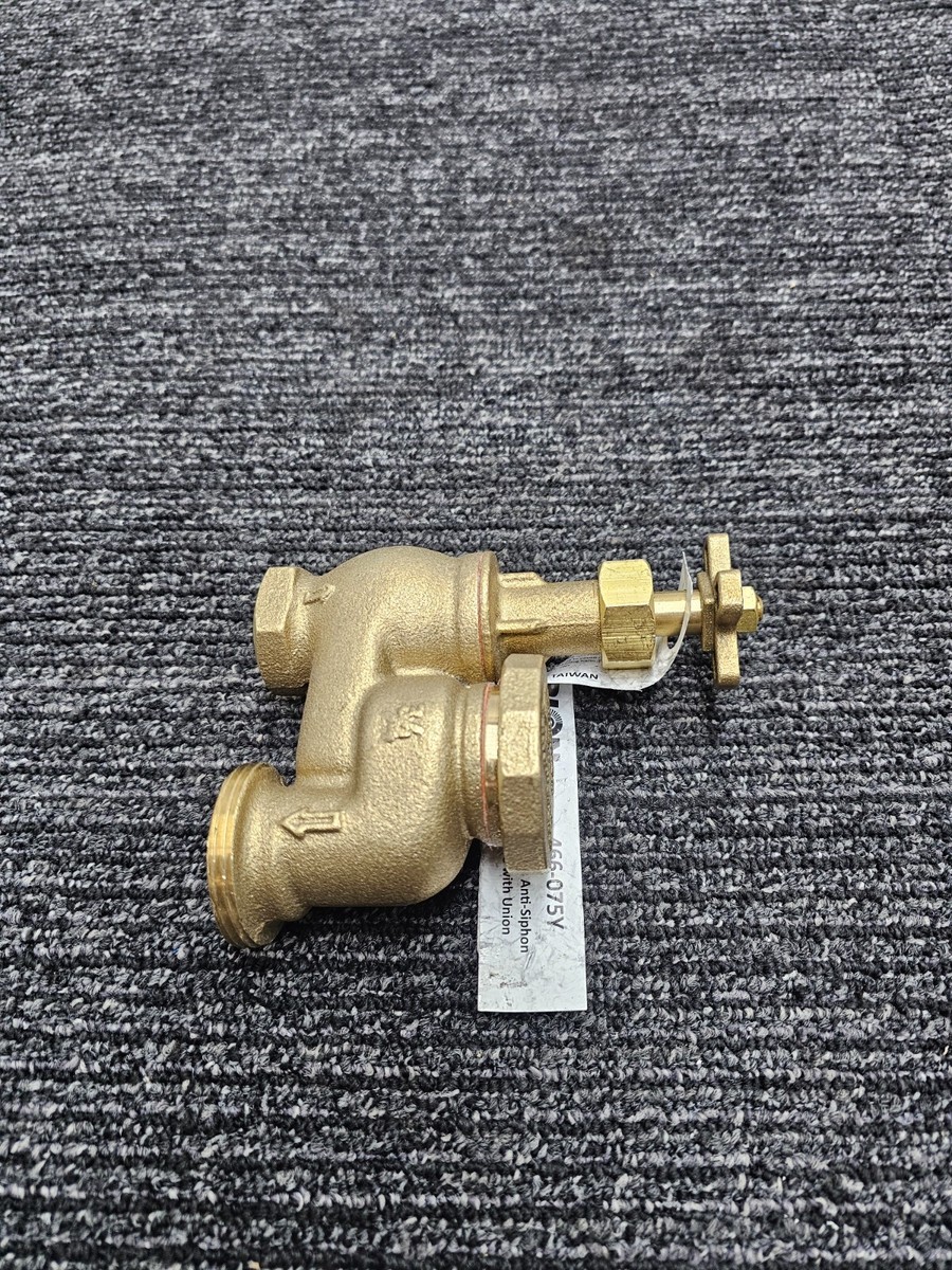 Champion 466-075Y 150 psi Manual Control Brass Anti-Siphon Valve 3