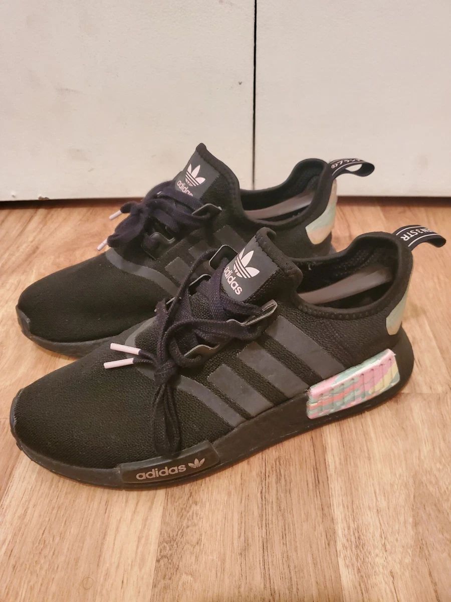 adidas gazelle silver green womens Adidas NMD R1 Women's Shoes Black-White-Pink  Sports Plaza NY