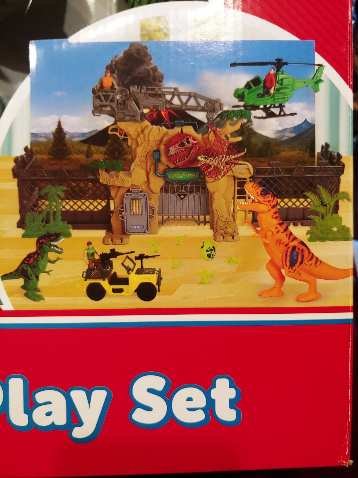kid connection dinosaur gate playset