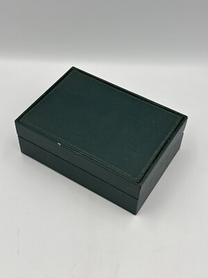ROLEX レザー製ボックス 68.00.55 Rolex Watch Box | Vintage Box Men Dark Green 68.00.55 – Debonar