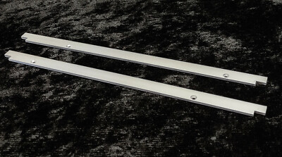 AKAI 4000DS MKII Reel to Reel Exterior Face Side Trim Rails Genuine Part L@@K