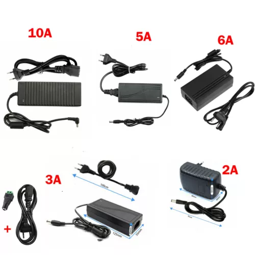 Steckernetzteil alle Spannungen 5,5mm Hohlstecker Netzadapter Netzteil Trafo LED
