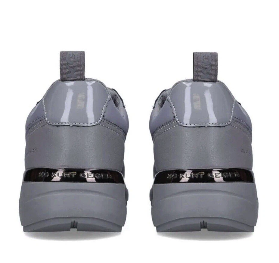 Kurt geiger hotsell grey trainers