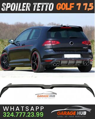 OETTINGER MOD SPOILER für G O LF 7 / 7.5 für -> Standard / R L i n und SCHWARZ
