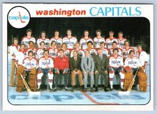 CAPITALS TEAM 1978-79 O-PEE-CHEE 78-79 NO 208 NRMINT+              43527