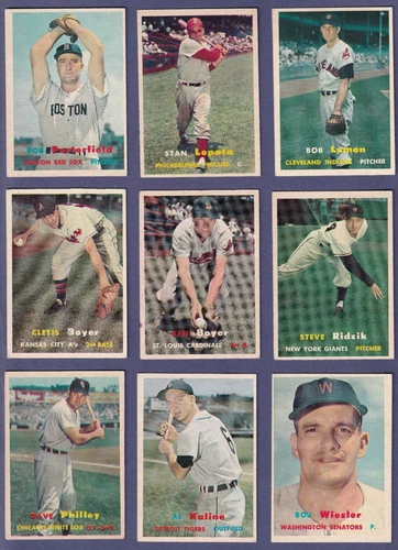 1957 Topps Baseball (89-176) * You Pick * Conditions Listed