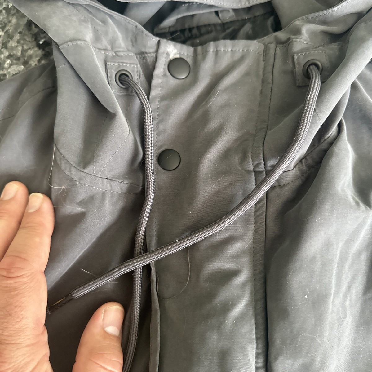 Men's Large H&M L.O.G.G. Military Jacket Full Zip Snap Men's Large H&M L.O.G.G. Military Jacket Full Zip Snap