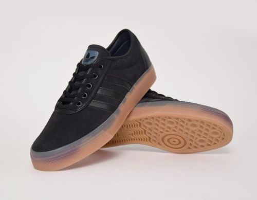 black shoes gum sole