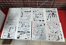 Adventures Of Big Boy 73 Original Complete Comic Book Art By Sheldon Moldoff 70s