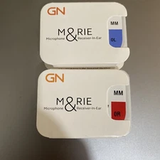 SET OF GN ReSound ONE SureFit 3B M&RIE Receivers SIZE 0