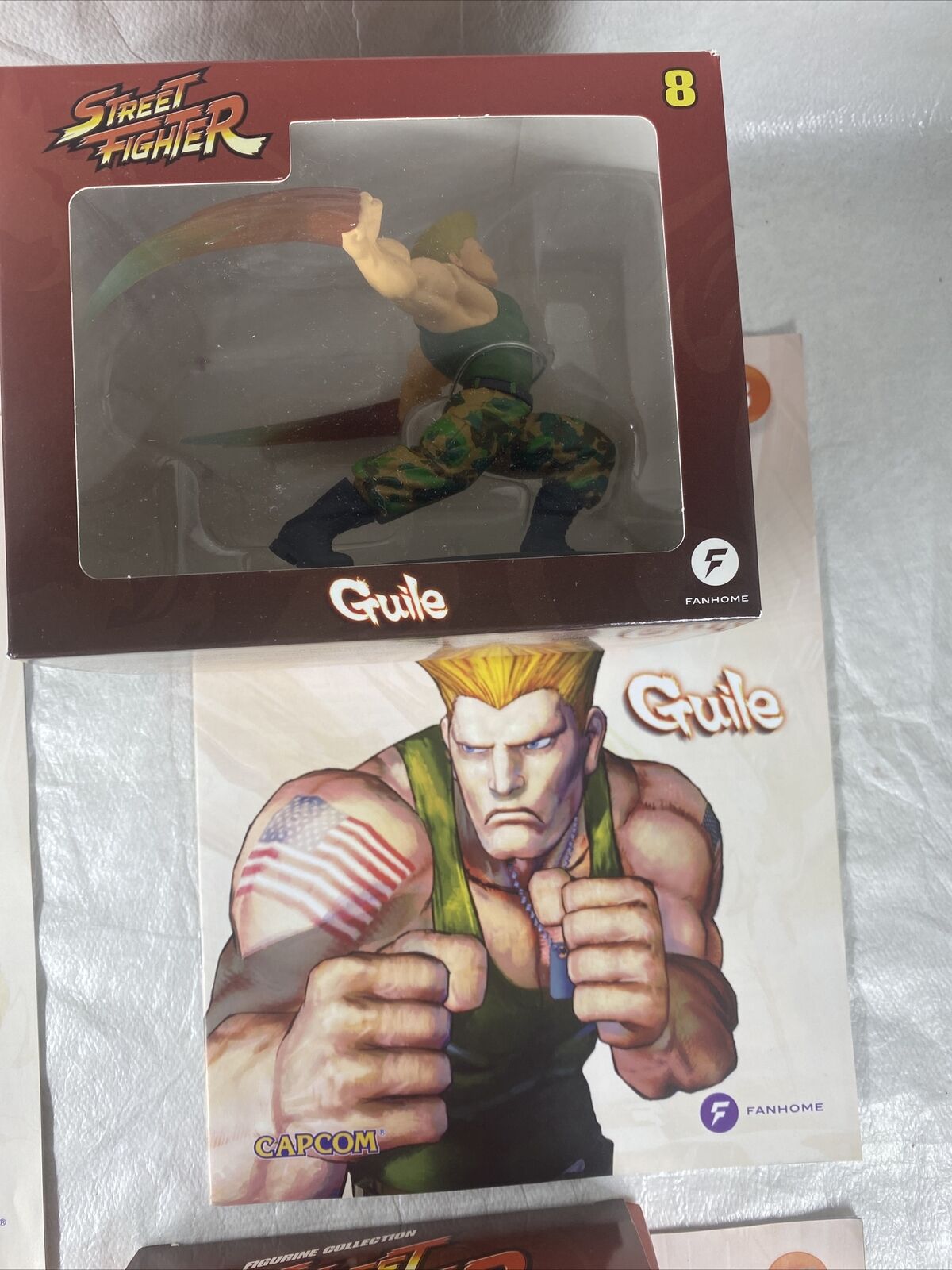 Street Fighter figures from the video game - Fanhome