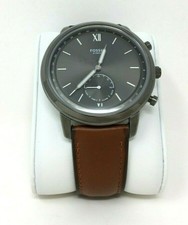 Authentic Fossil Neutra Gunmetal Brown 